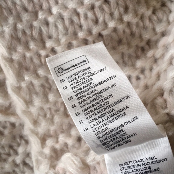 Pink - Cream Infinity Scarf - Picture 3 of 4